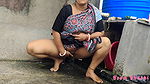 indian bhabhi standing pee