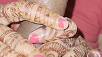 Desi bhabhi giving blowjob devar with hand mehandi karwa chauth special