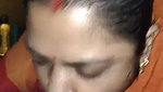 Desi sexy aunty suck her devar dick
