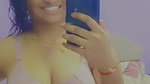 Desi Beautiful Tamil Cute Girlfriend Big Boobs Show & Saree Strip Mirror Selfies