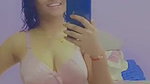 Desi Beautiful Tamil Cute Girlfriend Big Boobs Show & Saree Strip Mirror Selfies