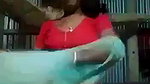 Horny Boudi Masturbating and Riding pillow