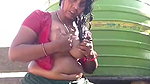 Desi Village house wife bathing video full open