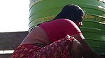 Desi Village house wife bathing video full open