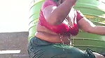 Desi Village house wife bathing video full open
