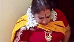 Tamil maami huge boobs navel show in saree