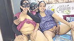 xxx threesome fucking of cheerful devrani jethani after licking pussy