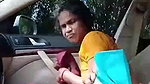 Desi sexy bhabi on car