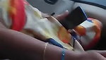Bhabhi Pussy fingering by lover inside car