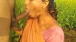 My Indian Bhabhi ko sarso ke khet me lund chusaya,