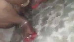 RECORDING HER AUNTY’S PUSSY CLEANING AFTER SEX