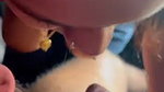 Cheater married bhabhi sucking like pro inside car