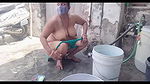 Big Boobs Desi Bhabhis Hot Video while Bathing