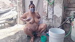 Big Boobs Desi Bhabhis Hot Video while Bathing