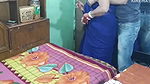 Pearly ass desi bhabhi who was sweeping the house got her ass fucked from behind