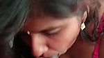 Cute girl blowjob with audio