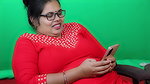 MUMBAI NAUGHTY GIRL FINGERING IN RED DRESS AND GLASSES