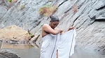 New Mallu Usha Prabha Nude Debut Outdoor Bath Showing B00bs Pussy