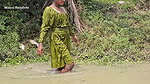 Amazing Village Girl Fishing Big Carp Fish