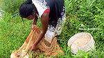Amazing village Girl Fishing video-d