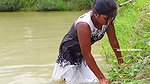 Amazing Village Girl Fishing Video
