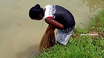 Amazing Village Girl Fishing Video