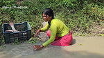 Amazing Village Girl New Fishing video