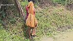 Amazing Village Lady Net fishing video