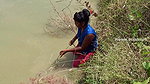 Amazing Village Net fishing video-da
