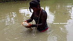 Amazing Village Women fishing Big Net Fish
