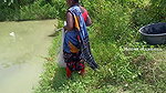 Amazing Village women net fishing-da