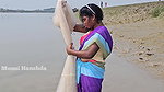 Amazing Village Women shore Fishing video
