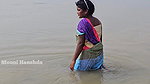 Amazing Village Women shore Fishing video