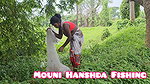 Mouni Hanshda Village Net Fishing video