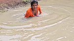 New Amazing Village Girl Fish hunting