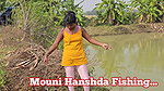 Village wife fishing video 5