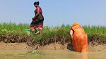 Amazing fishing by village women   Unique fishing