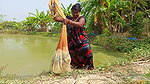 Amazing Mouni Fishing Traditional way with Casting