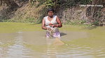 Amazing Mouni Net Fishing in Muddy Water    Big Ca