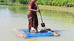 Amazing net fishing   Village women net fishing us
