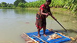 Amazing net fishing   Village women net fishing us