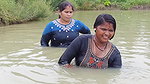 Amazing New Village Women Net Fishing Video    Vil