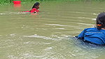 Amazing Village Ladies Net fishing in village pond