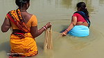 Amazing Village women Big Fishing   Big Fish caugh