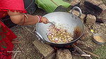 Amazing Village Women Cooking Duck Curry for Villa