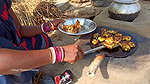 Amazing Village women Fish Cutting and Cooking   V