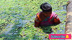 x Amazing Village Women Fishing in Dirty water