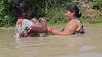 Amazing Village Women Fishing in Muddy Water    Bi