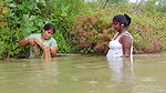 Amazing Village women Fishing video    Mouni fishi