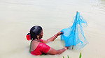 Amazing Village women Fishing    Incredible Fishin